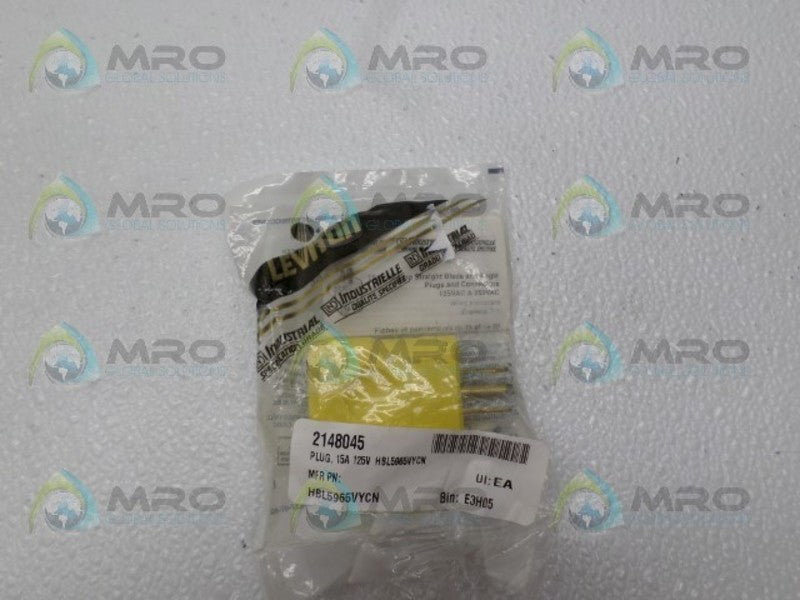 LEVITON HBL5965VYCN PLUG NSMP