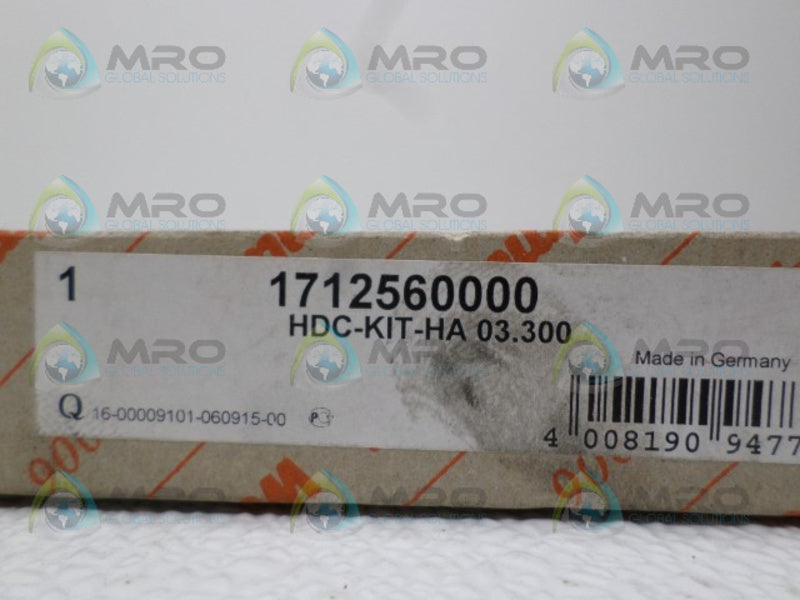 WEIDMUELLER 1712560000 HDC-KIT-HA 03.300 CONNECTOR  NSMP