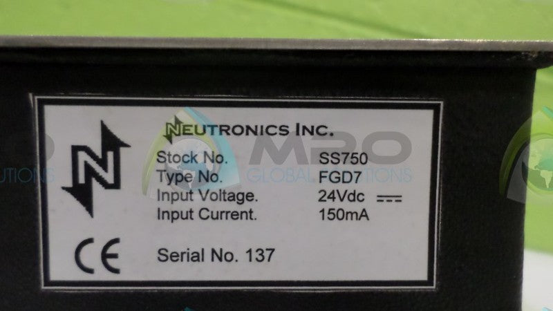 NEUTRONICS FGD7 UNMP