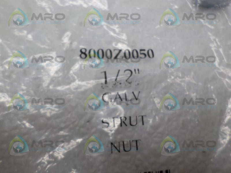 EMPIRE 8000Z0050 1/2" STRUT NUT NSMP