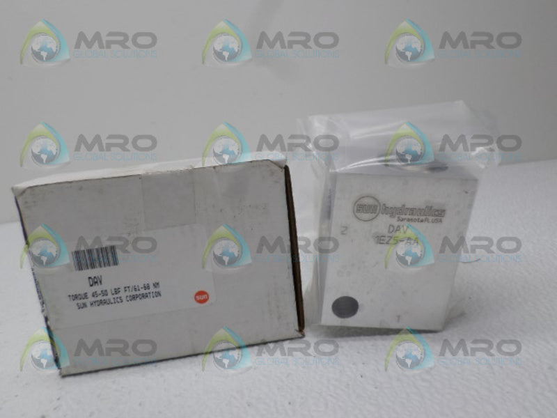 SUN HYDRAULICS DAV MANIFOLD NSMP