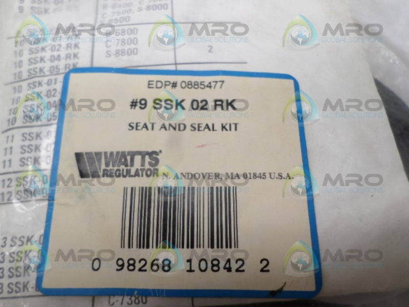 WATTS 9SSK02RK SEAT AND SEAL KIT NSMP