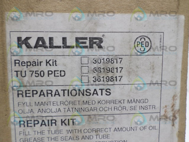KALLER TU750PED REPAIR KIT NSMP