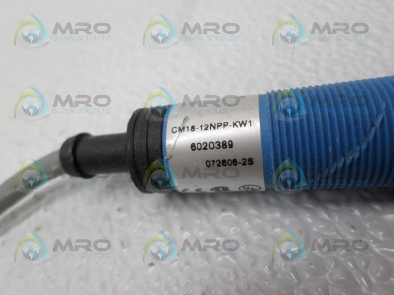 SICK CM18-12NPP-KW1 INDUCTIVE PROXIMITY SENSOR NSNP