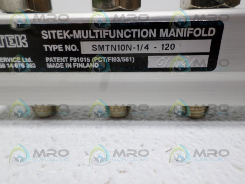 SITEK SMTN10N-1/4-120 MULTIFUNCTION MANIFOLD NSNP