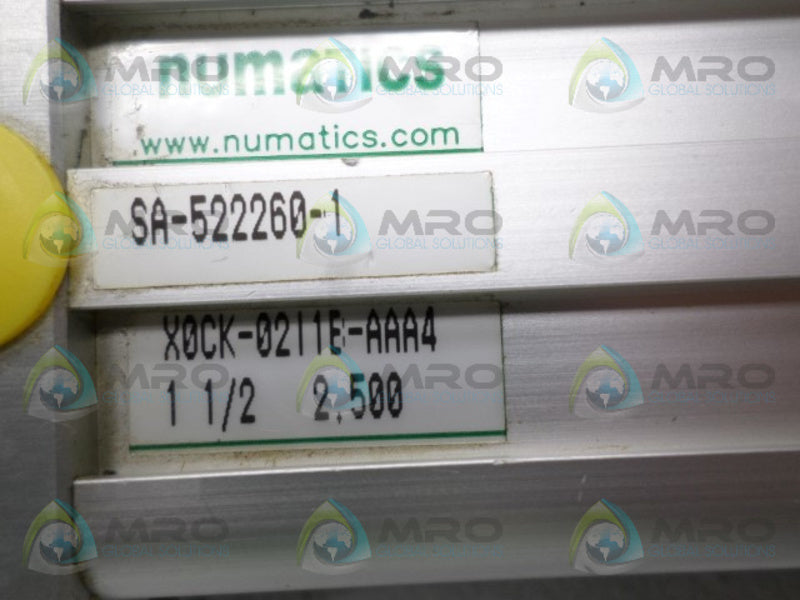 NUMATICS X0CK-02I1B-AAA4 NSNP