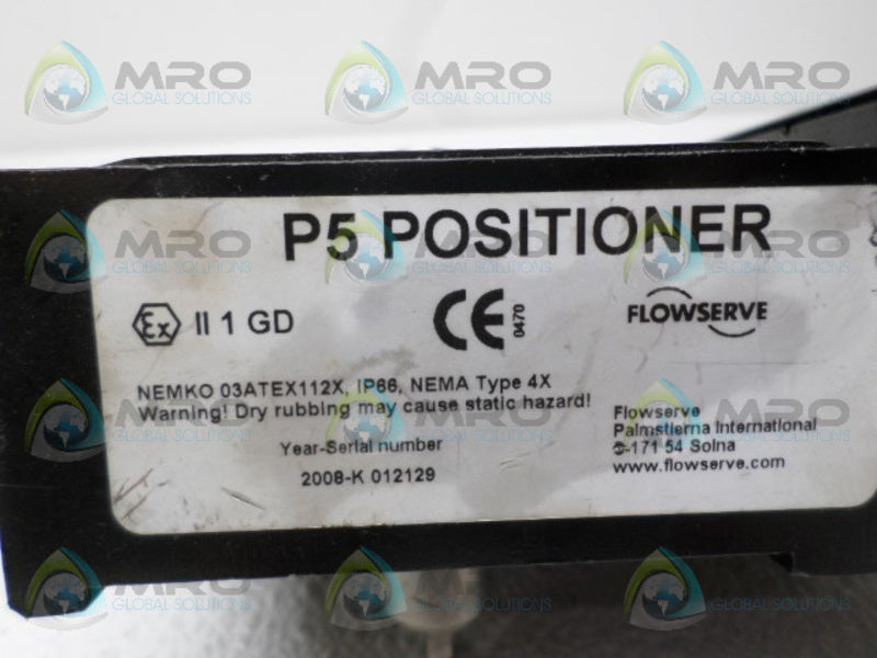 FLOWSERVE P5 POSITIONER (AS PICTURED) NSNP