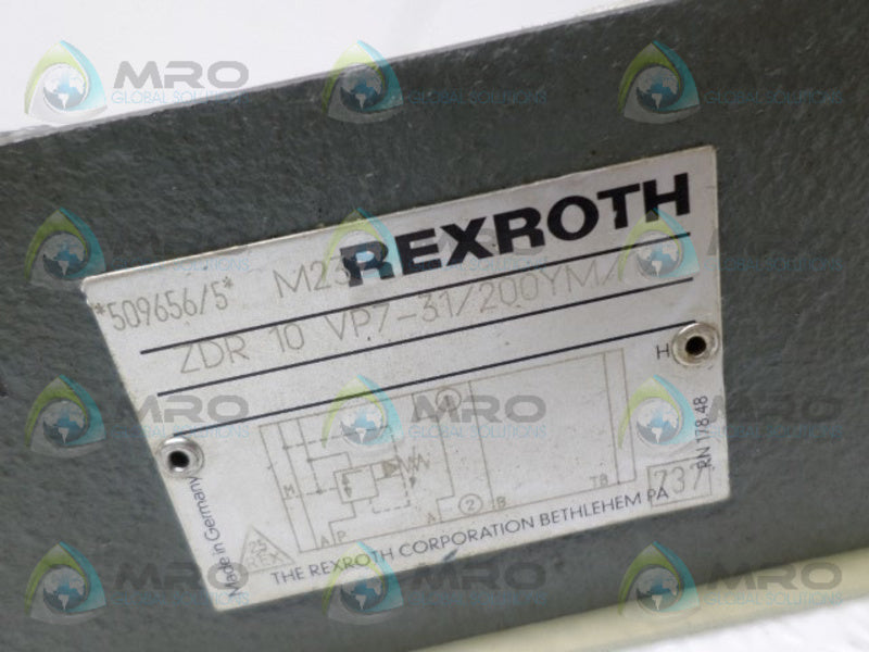 REXROTH ZDR10VP7-31/200YM012 DIRECTIONAL VALVE NSNP
