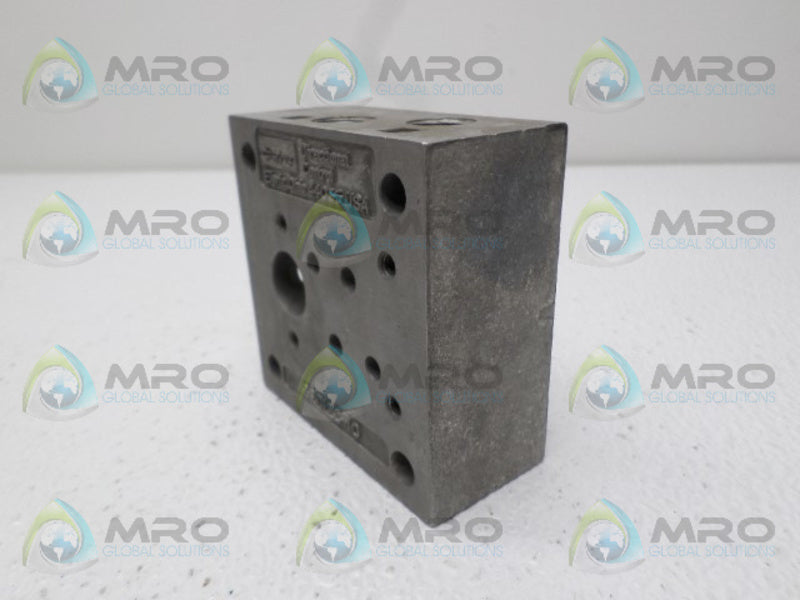 PARKER 4MD-IM-400 SPD12C-10 SUBPLATE NSNP