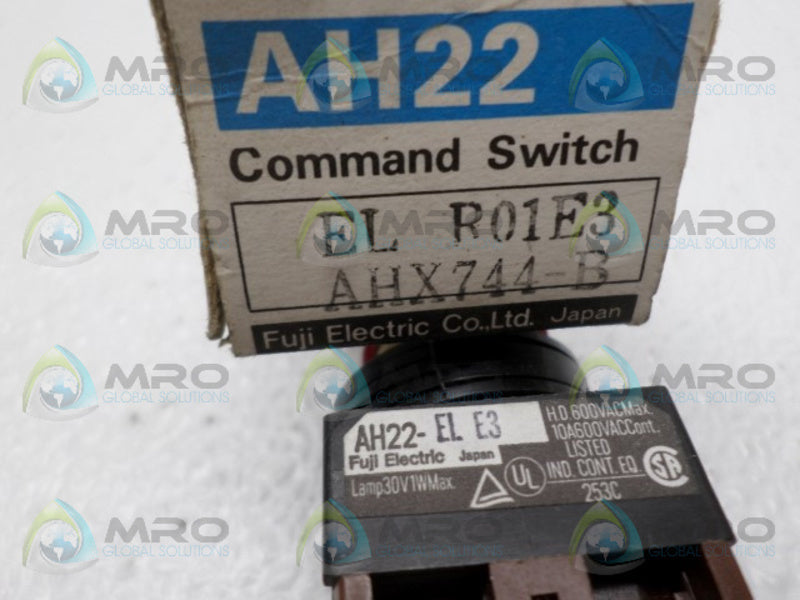 FUJI ELECTRIC AH22-ELE3-R COMMAND SWITCH NSMP