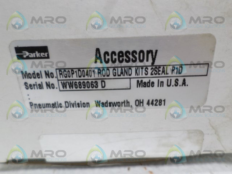 PARKER RG0P1D0401 ROD GLAND KIT NSMP