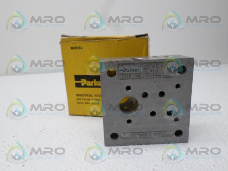PARKER 4MD-IM-400 SPD12C-10 SUBPLATE NSMP