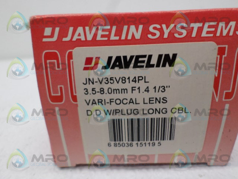 JAVELIN JN-V35V814PL CCTV VARI-FOCAL LENS NSMP