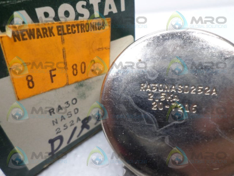 CLAROSTAT RA30NASD252A POTENTIOMETER 2.5K OHMS NSMP