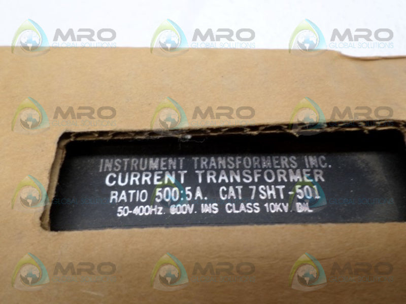 INSTRUMENT TRANSFORMERS 7SHT-501 CURRENT TRANSFORMER NSMP
