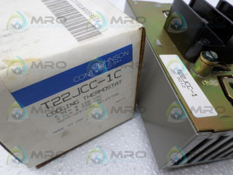 JOHNSON CONTROLS T22JCC-1C COOLING THERMOSTAT NSMP