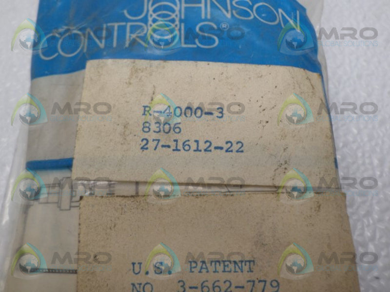 JOHNSON CONTROL R-4000-3 27-1612-22 SPAN MINI REGULATOR NSMP