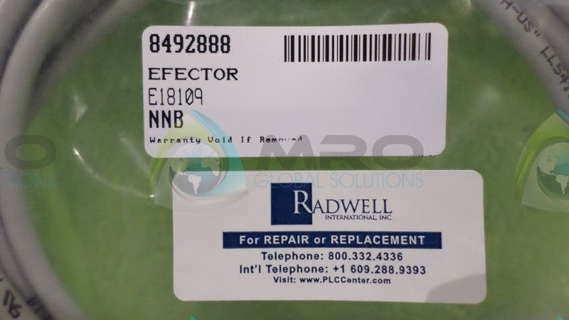 IFM EFECTOR E18109 SOCKET FOR SENSORS W/ M12 CONNECTOR NSMP