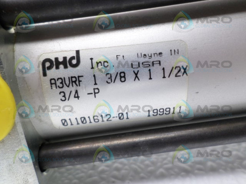 PHD A3VRF1-3/8x1-1/2x3/4-P PNEUMATIC CYLINDER NSNP