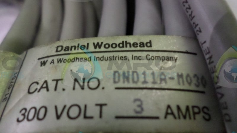 WOODHEAD INC. DND11A-M030 UNMP
