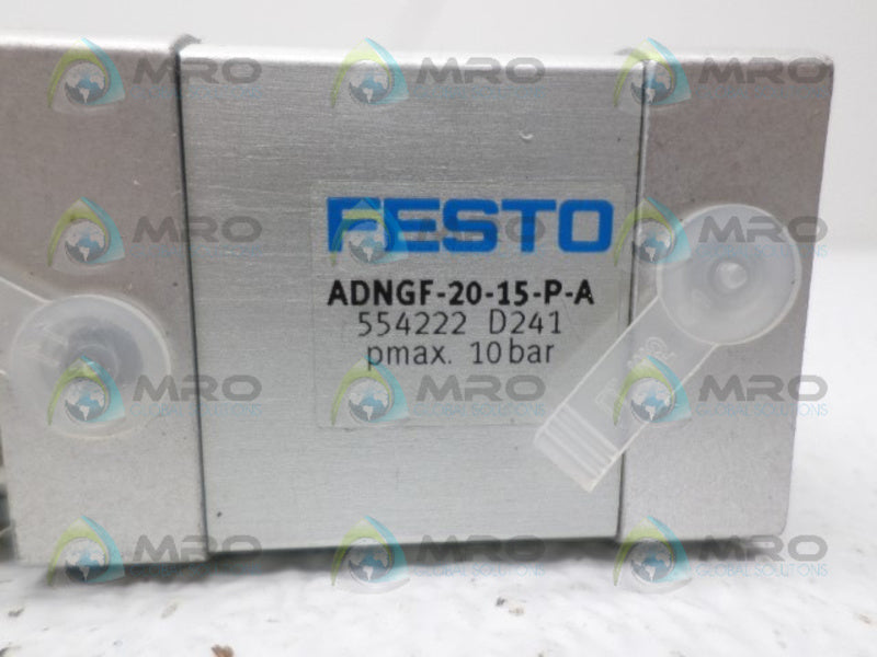 FESTO ADNGF-20-15-P-A PNEUMATIC CYLINDER NSNP