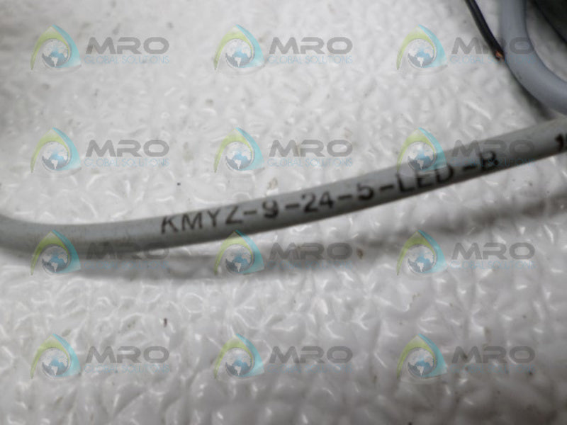 FESTO KMYZ-9-24-5-LED-B CONNECTOR SOCKET CABLE UNMP