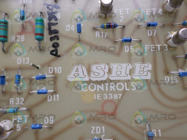 ASHE CONTROLS 80-84 CIRCUIT BOARD UNMP