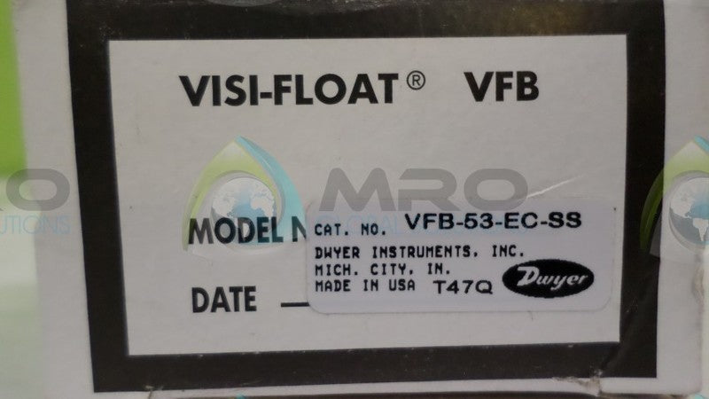 DWYER VFB-53-EC-SS FLOWMETER NSMP