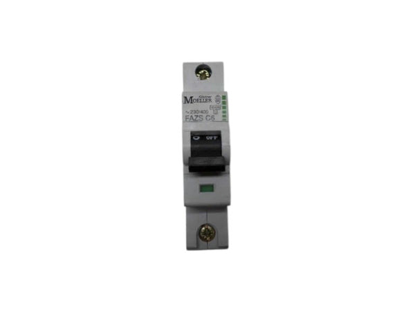 KLOCKNER MOELLER FAZSC6 CIRCUIT BREAKER 6A NSNP