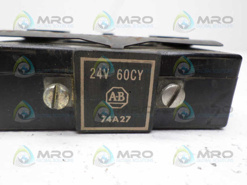 INDUSTRIAL SPARE PART 74A27 COIL 24V UNMP