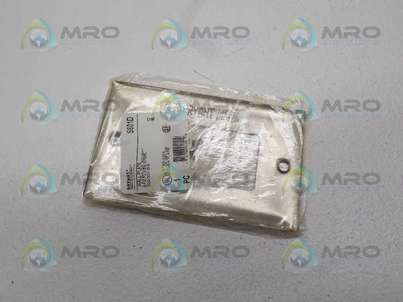 BRYANT S601D WALL PLATE NSMP