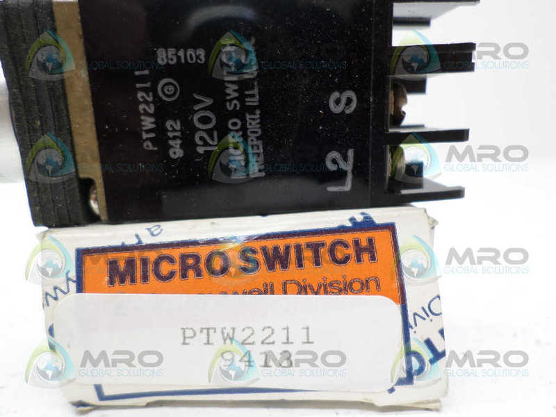 MICRO SWITCH PTW2211 GREEN INDICATOR LIGHT NSMP