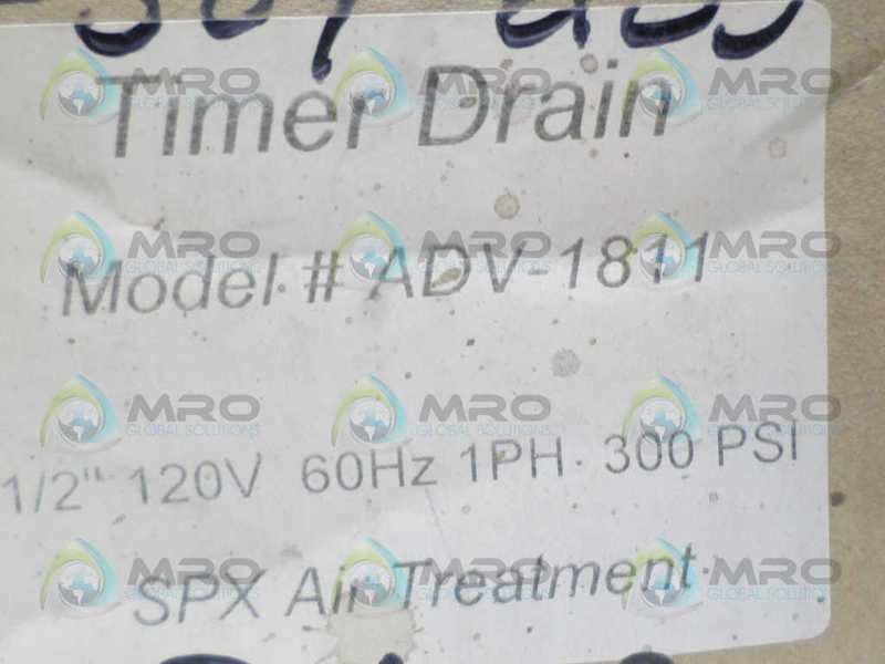 M&M ADV-1811 TIMER DRAIN NSMP