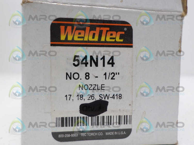 WELDTEC 54N14 NOZZLE NSNP