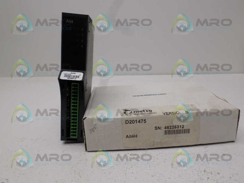 METSO AII4H D201475 I/O MODULE NSMP