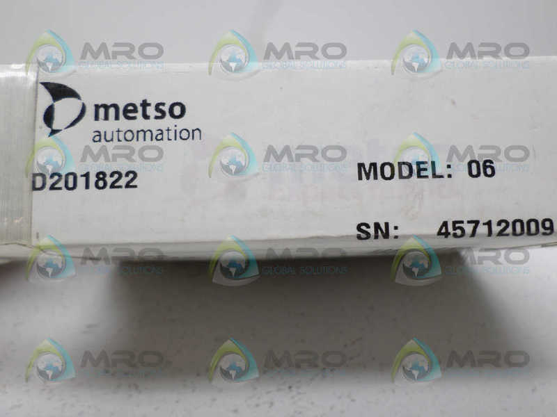 METSO MODEL 06 D201822 POWER MODULE NSFS