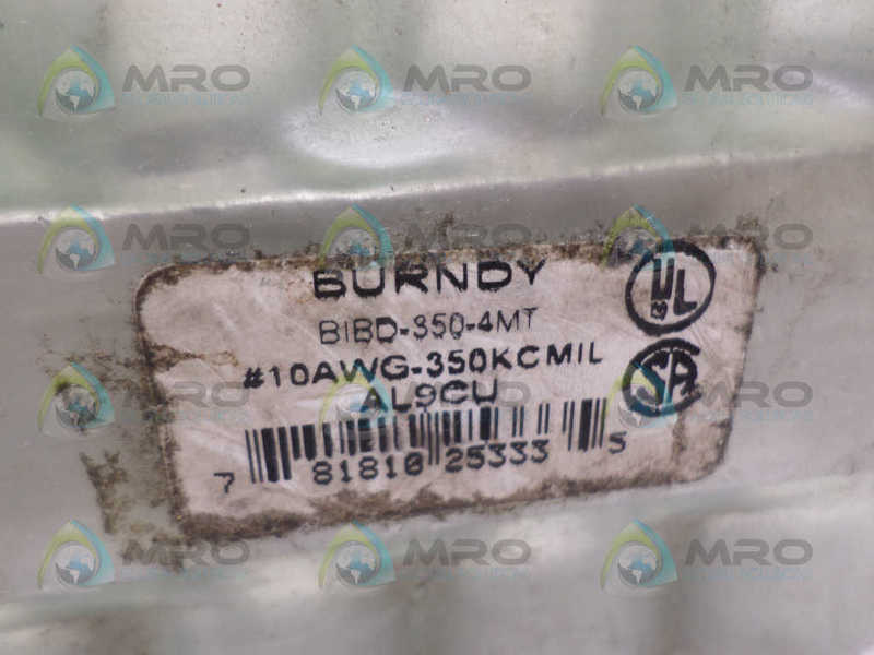 BURNDY BIBD-350-4MT UNITAP PLUG UNMP
