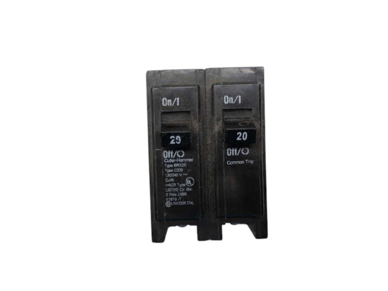 CUTLER HAMMER BR220 CIRCUIT BREAKER 20A UNMP