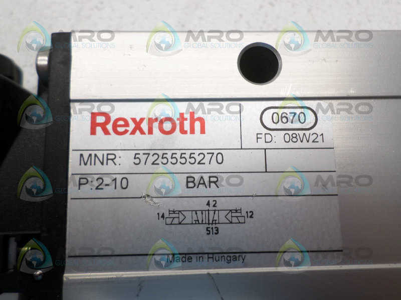 REXROTH 5725555270 SOLENOID VALVE NSNP