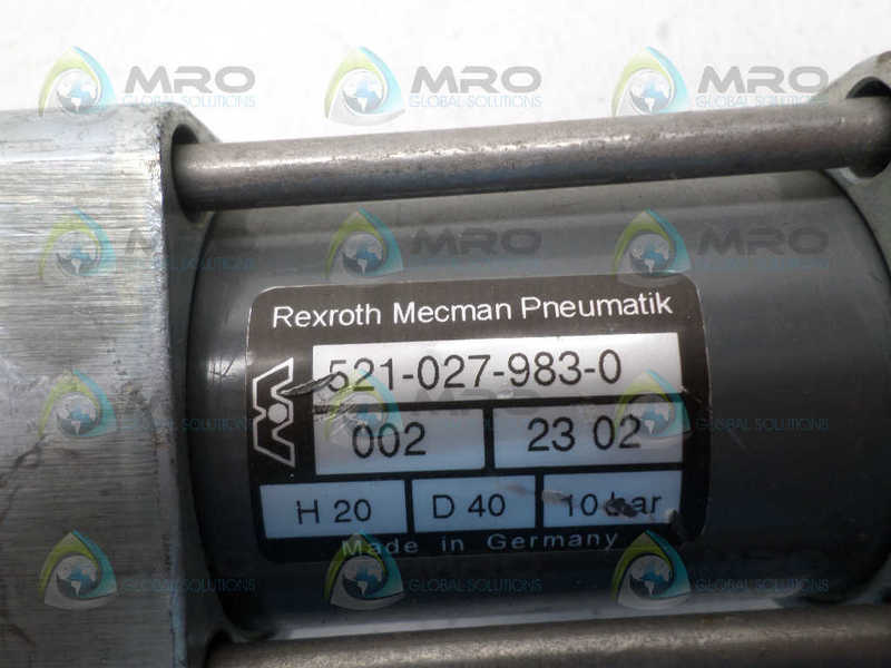 REXROTH 512-027-983-0 PNEUMATIC CYLINDER NSNP