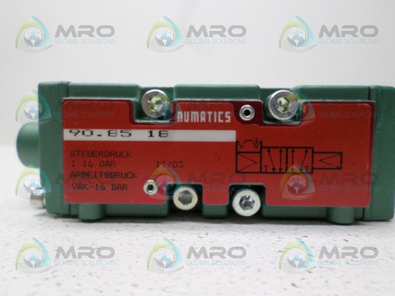 NUMATICS 90.8518 SOLENOID VALVE NSNP