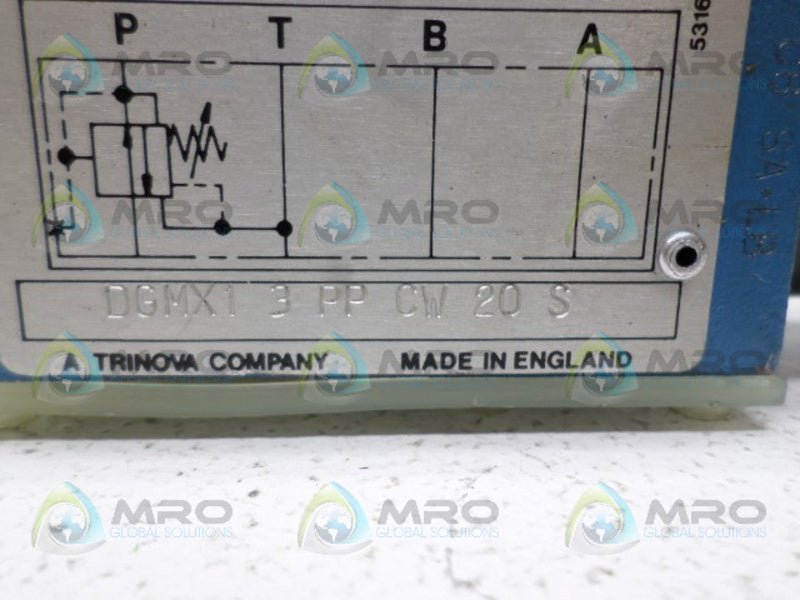 VICKERS DGMX13PPXW20S DIRECTIONAL VALVE NSNP