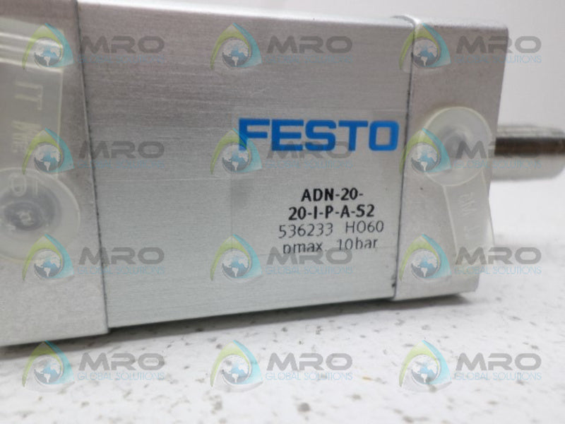 FESTO ADN-20-20-I-P-A-S2 PNEUMATIC CYLINDER NSNP