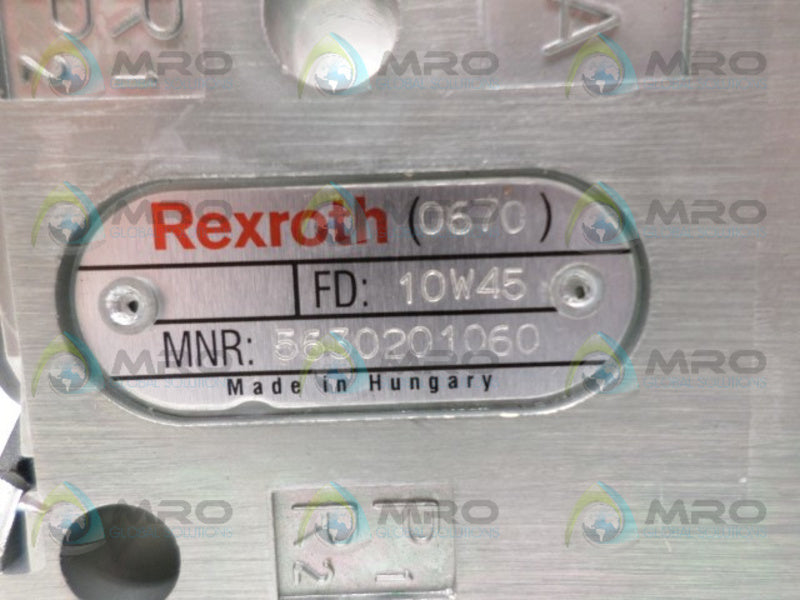 REXROTH 5630201060 SOLENOID VALVE SWITCH NSNP