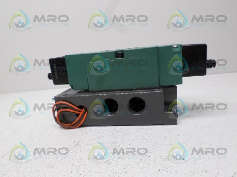 NUMATICS 554BB600KT00030 SOLENOID VALVE WITH BASE NSNP