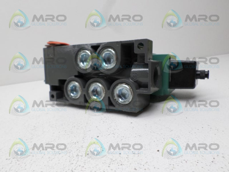 NUMATICS 554BB600KT00030 SOLENOID VALVE WITH BASE NSNP