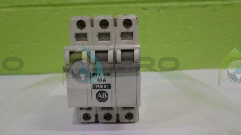 ALLEN BRADLEY H400 CIRCUIT BREAKER UNMP