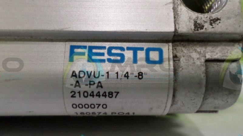 FESTO ADVU-1-1/4-8-A-PA CYLINDER UNMP