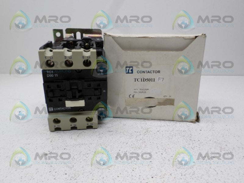 TC TC1D5011F7 CONTACTOR 110VAC NSMP