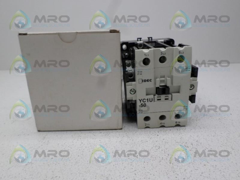 IDEC YC1U-50 AC MAGNETIC CONTACTOR 120V NSMP